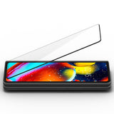 Стъклен Протектор и Фолио за Пантата на Samsung Z Fold 3, Spigen Slim Glass, Прозрачен (5)