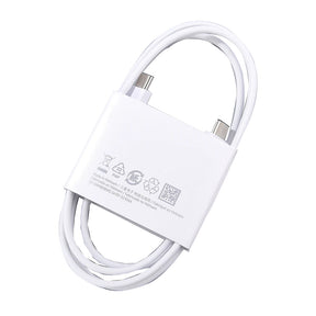 Оригинален USB-C Кабел за Samsung 3A 1m EP-DN980, Бял (Bulk)