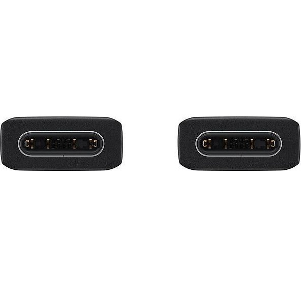 Оригинален USB-C към USB-C Кабел Samsung 1m EP-DA705BBE, Черен (Bulk) (4)
