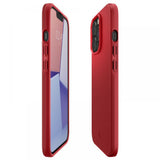 Противоударен Калъф за iPhone 13 Pro, Spigen Thin Fit Case, Червен (2)