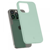 Противоударен Калъф за iPhone 13 Pro, Spigen Thin Fit Case, Зелен (5)