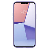 Матов Силиконов Калъф за iPhone 13 Pro, Spigen Silicone Fit Case, Лилав (4)