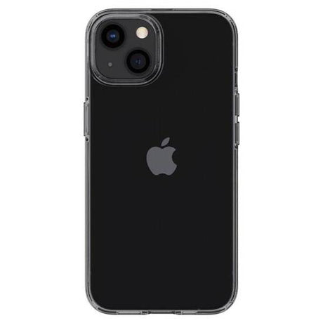 Противоударен Силиконов Калъф за iPhone 13 Mini, Spigen Liquid Crystal Case, Черен (3)