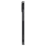 Противоударен Силиконов Калъф за iPhone 13 Mini, Spigen Liquid Crystal Case, Черен (5)