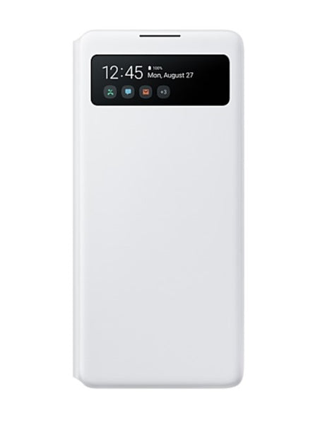 Оригинален Активен Калъф за Samsung S10 Lite S-View Book Case EF-EG770PWEGEU, Бял