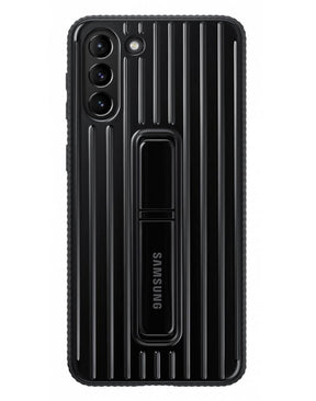 Оригинален Противоударен Калъф за Samsung S21, Protective Standing Cover Case EF-RG991CBEGWW, Черен