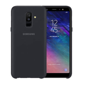 Оригинален Силиконов Калъф за Samsung A6 Plus 2018 Jelly Cover Case Ef-Pa605cbe, Черен