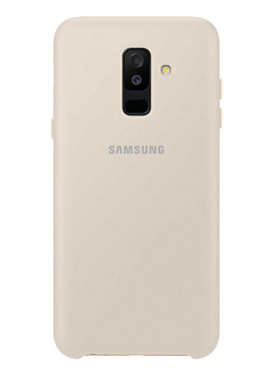 Оригинален Силиконов Калъф за Samsung A6 Plus 2018 Jelly Cover Case Ef-Pa605cfe, Бежов (2)