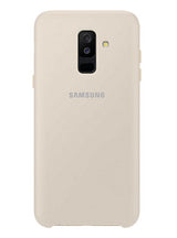 Оригинален Силиконов Калъф за Samsung A6 Plus 2018 Jelly Cover Case Ef-Pa605cfe, Бежов (2)