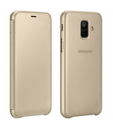 Оригинален Калъф за Samsung A6 2018 Book Case EF-WA600CFEGWW, Златист (2)
