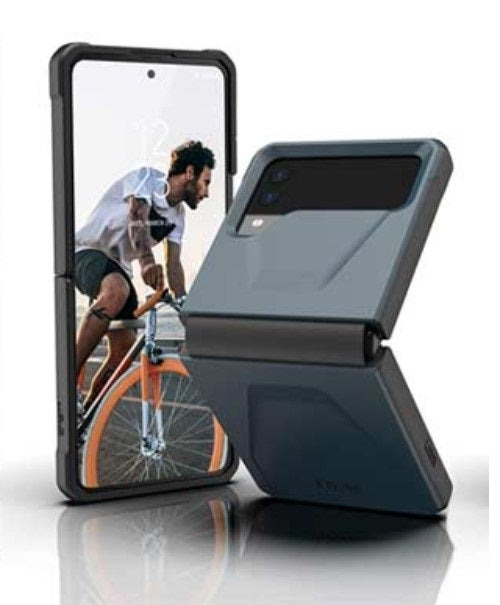 Противоударен Калъф за Samsung Z Flip 3, UAG Civilian Case, Син (3)