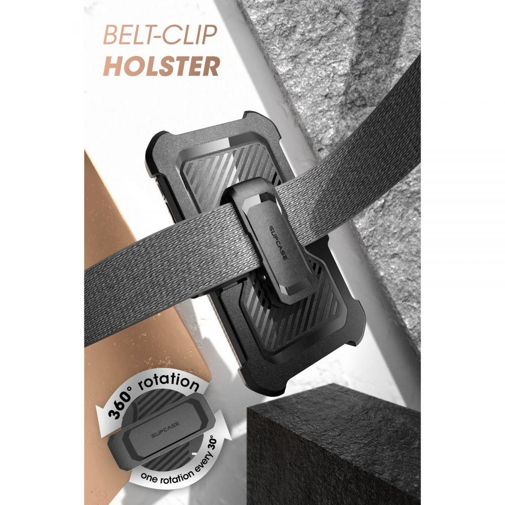 Противоударен Калъф за iPhone 13 Pro Max, Supcase Unicorn Beetle Pro, Черен (8)