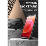 Противоударен Калъф за iPhone 13 Pro Max, Supcase Unicorn Beetle Pro, Черен (6)