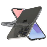 Силиконов Калъф за iPhone 13, Spigen Liquid Crystal Case, Черен (4)