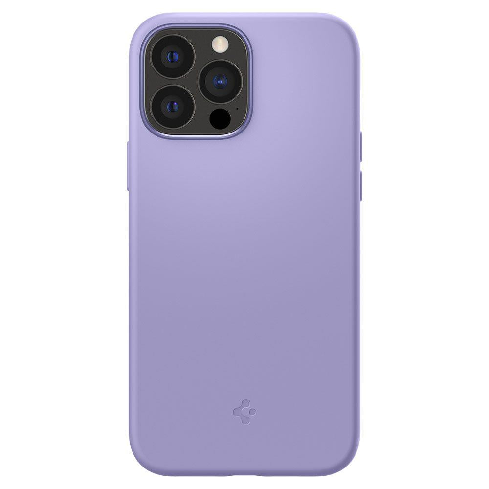 Матов Силиконов Калъф за iPhone 13 Pro Max, Spigen Silicone Fit Case, Лилав (2)