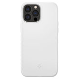 Матов Силиконов Калъф за iPhone 13 Pro Max, Spigen Silicone Fit Case, Бял (2)