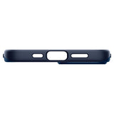 Противоударен Калъф за iPhone 13, Spigen Thin Fit Case, Син (8)