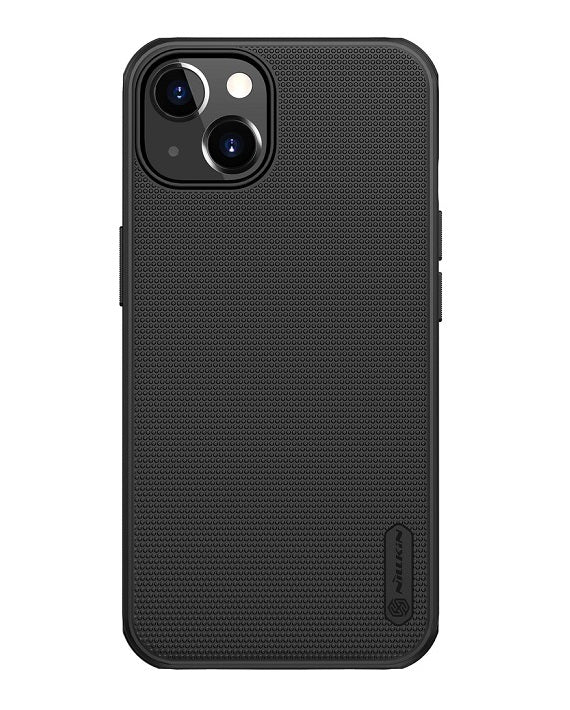 Калъф с Поставка за iPhone 13, Nillkin Super Frosted Case, Черен (3)