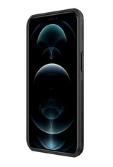 Калъф с Поставка за iPhone 13, Nillkin Super Frosted Case, Черен (2)