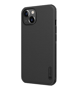 Калъф с Поставка за iPhone 13, Nillkin Super Frosted Case, Черен