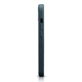 Magsafe Калъф от Естествена Кожа за iPhone 13 Mini, iCarer Leather Case, Син (6)
