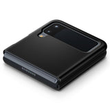 Противоударен Калъф за Samsung Z Flip 3, Spigen Thin Fit Case, Черен (2)