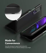 Противоударен Калъф за Samsung Z Fold 3, Ringke PC Case, Черен (5)