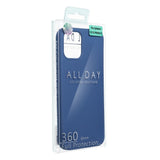 Силиконов Калъф за iPhone 13 Pro Max, Roar Color Case, Син (5)