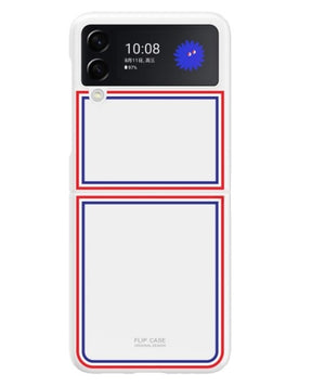 Матов Калъф за Samsung Galaxy Z Flip 3, GKK Thom Edition Case, Бял