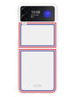 Матов Калъф за Samsung Galaxy Z Flip 3, GKK Thom Edition Case, Бял
