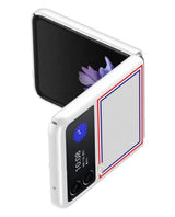 Матов Калъф за Samsung Galaxy Z Flip 3, GKK Thom Edition Case, Бял (4)
