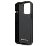 Луксозен Калъф за iPhone 13 Pro, Mercedes-Benz Silver Star Case, Черен (5)