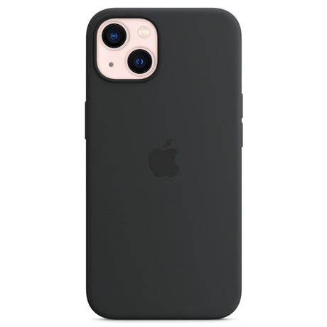 Оригинален Силиконов Калъф за Apple iPhone 13 Mini, Silicone Magsafe Case MM223ZM/A, Черен
