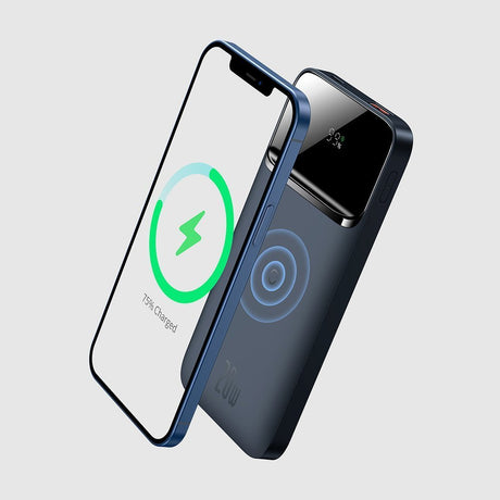 Външна Батерия с Magsafe за iPhone, Baseus USB-C PD20W 10000mAh, Черен (2)