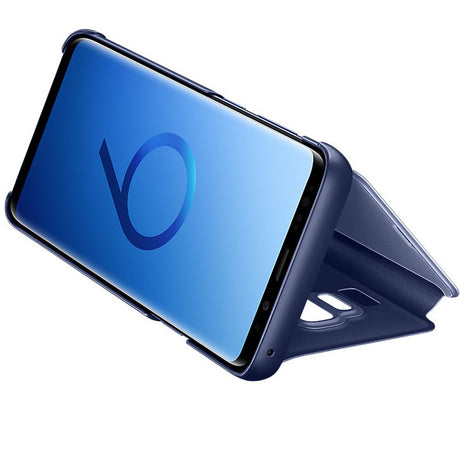 Оригинален Активен Калъф за Samsung S9 Plus Clear View Cover Book Case Ef-Zg965cle, Син (2)
