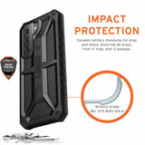 Противоударен Калъф за Samsung S21 Plus, UAG Monarch Carbon Fiber Case, Черен (5)
