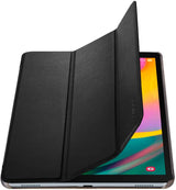 Кожен Калъф за Samsung Tab A 10.1 2019 T510/T515, Spigen Smart Fold Case, Черен (2)