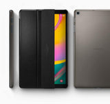 Кожен Калъф за Samsung Tab A 10.1 2019 T510/T515, Spigen Smart Fold Case, Черен (3)