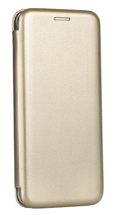 Кожен Калъф за iPhone 13, Forcell Elegance Book Case, Златист