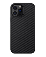 Карбонов Калъф за iPhone 13 Pro Max, Nillkin Synthetic Fiber Case, Черен