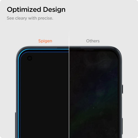 Стъклен Протектор за Oneplus Nord 2/ CE, Spigen Slim HD 5D Glass, Прозрачен (5)