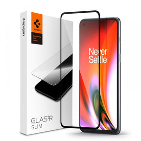 Стъклен Протектор за Oneplus Nord 2/ CE, Spigen Slim HD 5D Glass, Прозрачен