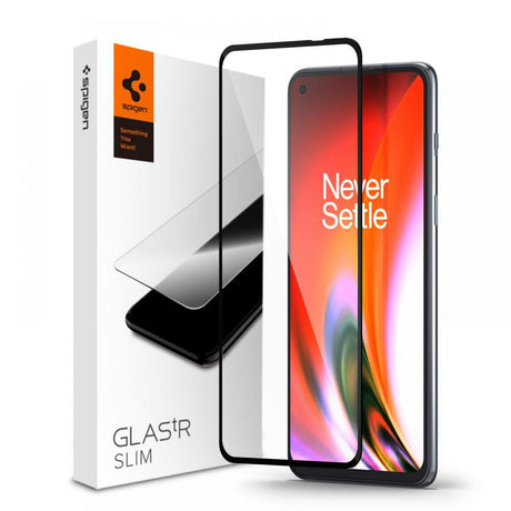 Стъклен Протектор за Oneplus Nord 2/ CE, Spigen Slim HD 5D Glass, Прозрачен
