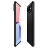 Противоударен Калъф за Google Pixel 6, Spigen Thin Fit Case, Черен (3)