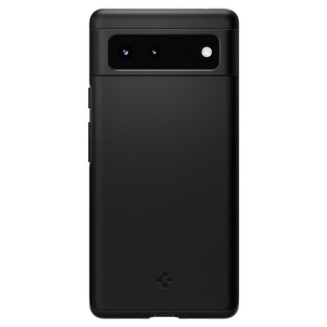 Противоударен Калъф за Google Pixel 6, Spigen Thin Fit Case, Черен (2)