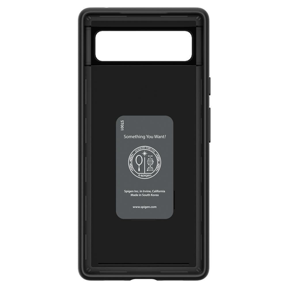 Противоударен Калъф за Google Pixel 6, Spigen Thin Fit Case, Черен (5)