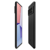 Противоударен Калъф за Google Pixel 6 Pro, Spigen Thin Fit Case, Черен (3)