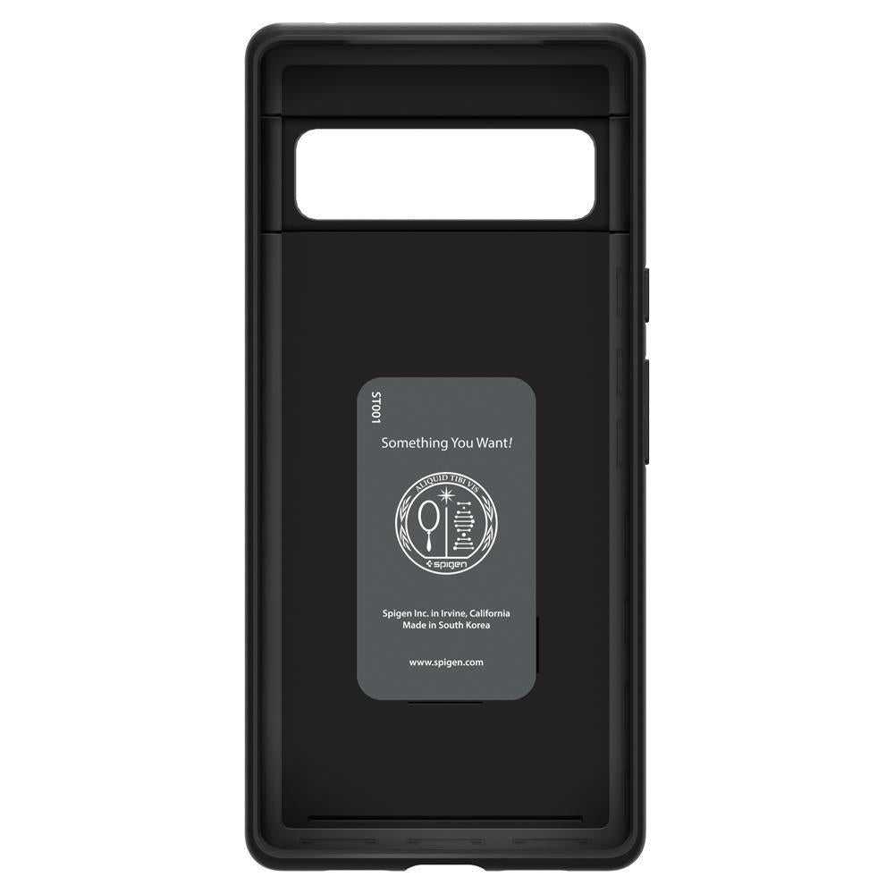 Противоударен Калъф за Google Pixel 6 Pro, Spigen Thin Fit Case, Черен (6)