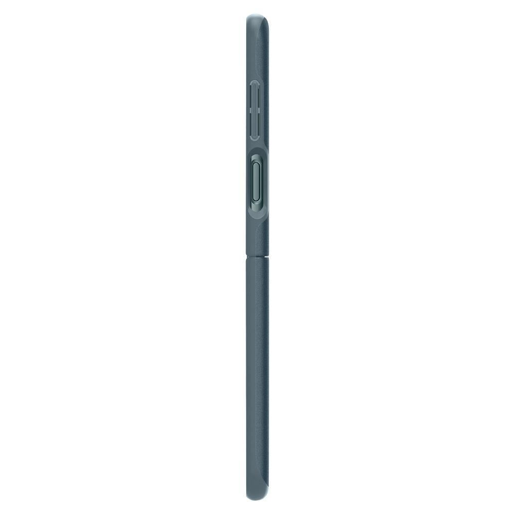 Противоударен Калъф за Samsung Z Flip 3, Spigen Thin Fit Case, Зелен (7)