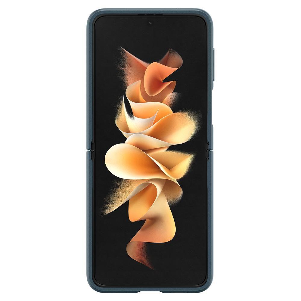 Противоударен Калъф за Samsung Z Flip 3, Spigen Thin Fit Case, Зелен (3)
